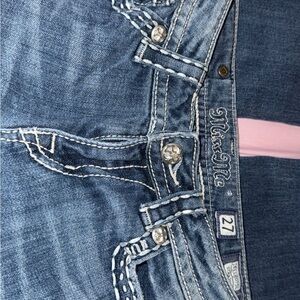 Miss Me Women's Classic Blue Boot Cut Jeans